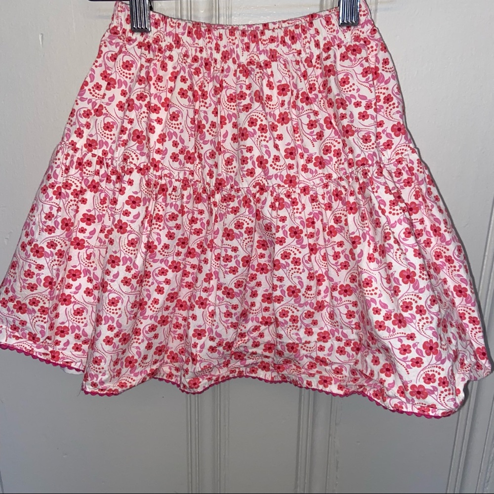 Kate and Libby Custom Pink Floral Skirt